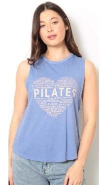 Riley Tank - Blue Windowpane main image 0