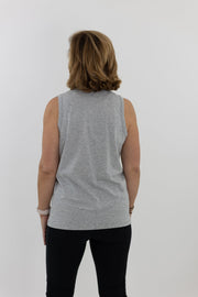 BLANK - Elly Tank - Heather Grey