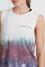 Lili Tie Dye Crop Tank MSRP $48