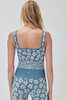 Amara Jacquard Longline Bra MSRP $68
