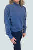 Blake Mock Neck Sweatshirt MSRP $88