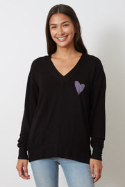 Kyline Heart Sweatshirt MSRP $78