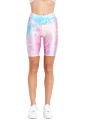 Tie Dye Stars Biker Short MSRP $65