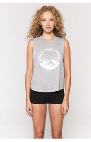 Good Vibes Muscle Tank MSRP $48