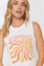 Feel Good Muscle Tank MSRP $48