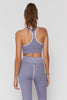 High Neck Jacquard Stripe Bra MSRP $68
