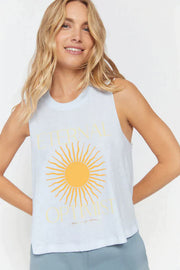 Optimist Crop Tank MSRP $48