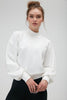 Blake Mock Neck Sweatshirt MSRP $88