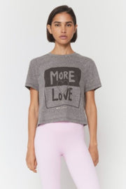 More Love Crop Tee MSRP $58