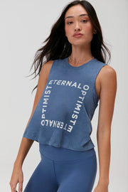 Eternal Optimist Crop Tank MSRP $48