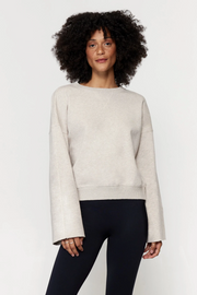 Halle Wide Sleeve Crew MSRP $98