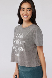 Hola Crop Tee MSRP $58