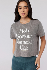 Hola Crop Tee MSRP $58