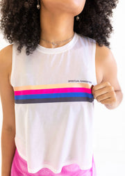 SGV Stripe Active Crop Tank MSRP $62